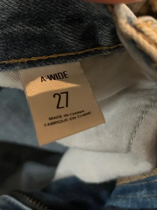 BDG “A-Wide” Wide Leg Jeans, size 27 - Picture 9 of 11